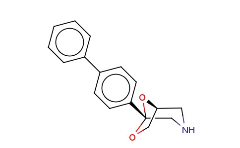 6,8-DIOXA-3-AZABICYCLO(3.2.1)OCTANE, 5-(1,1'-BIPHENYL)-4-YL-